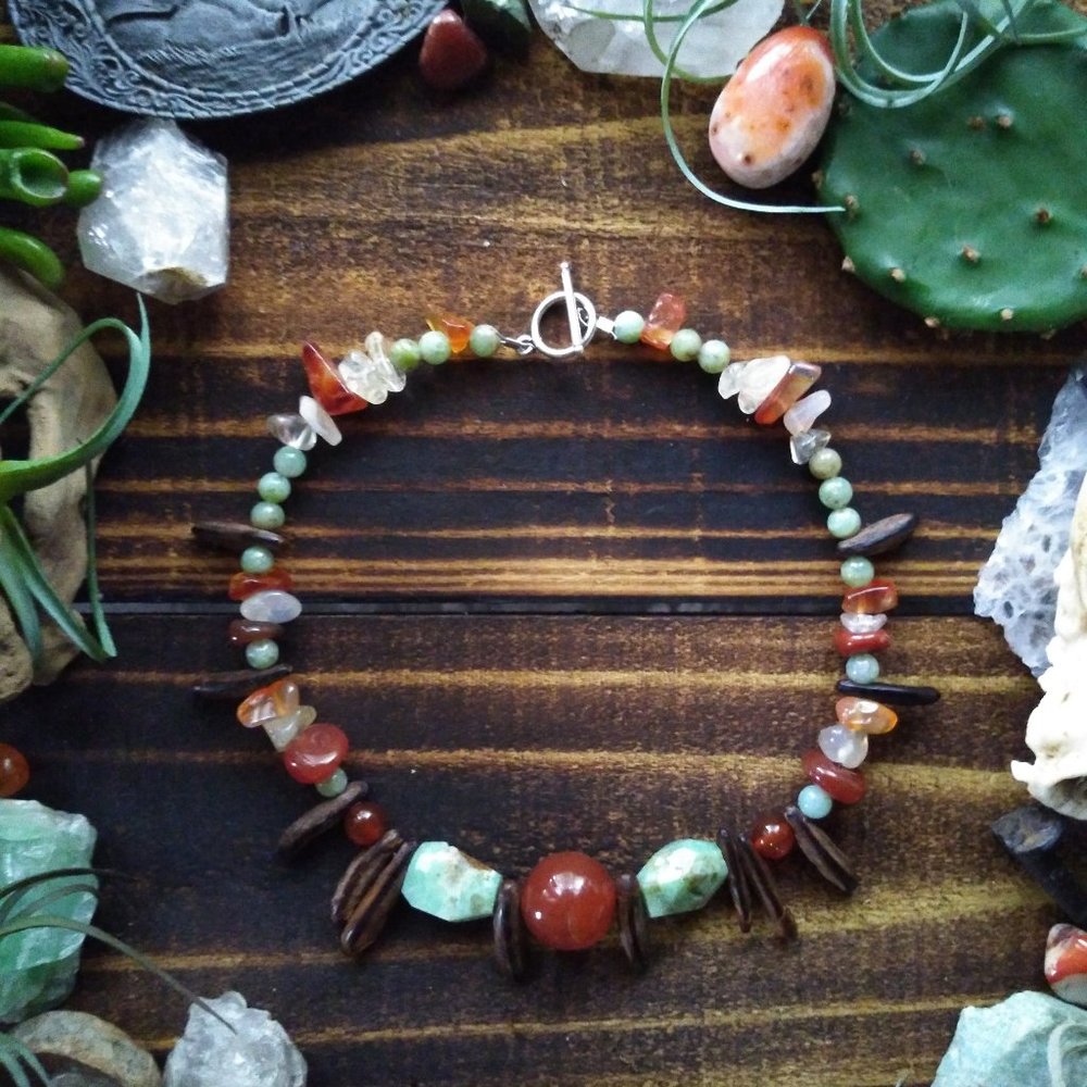 Eris Choker red carnelian